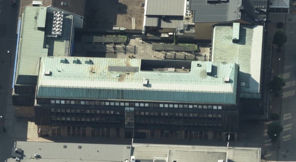 Flygbild över Heimdal