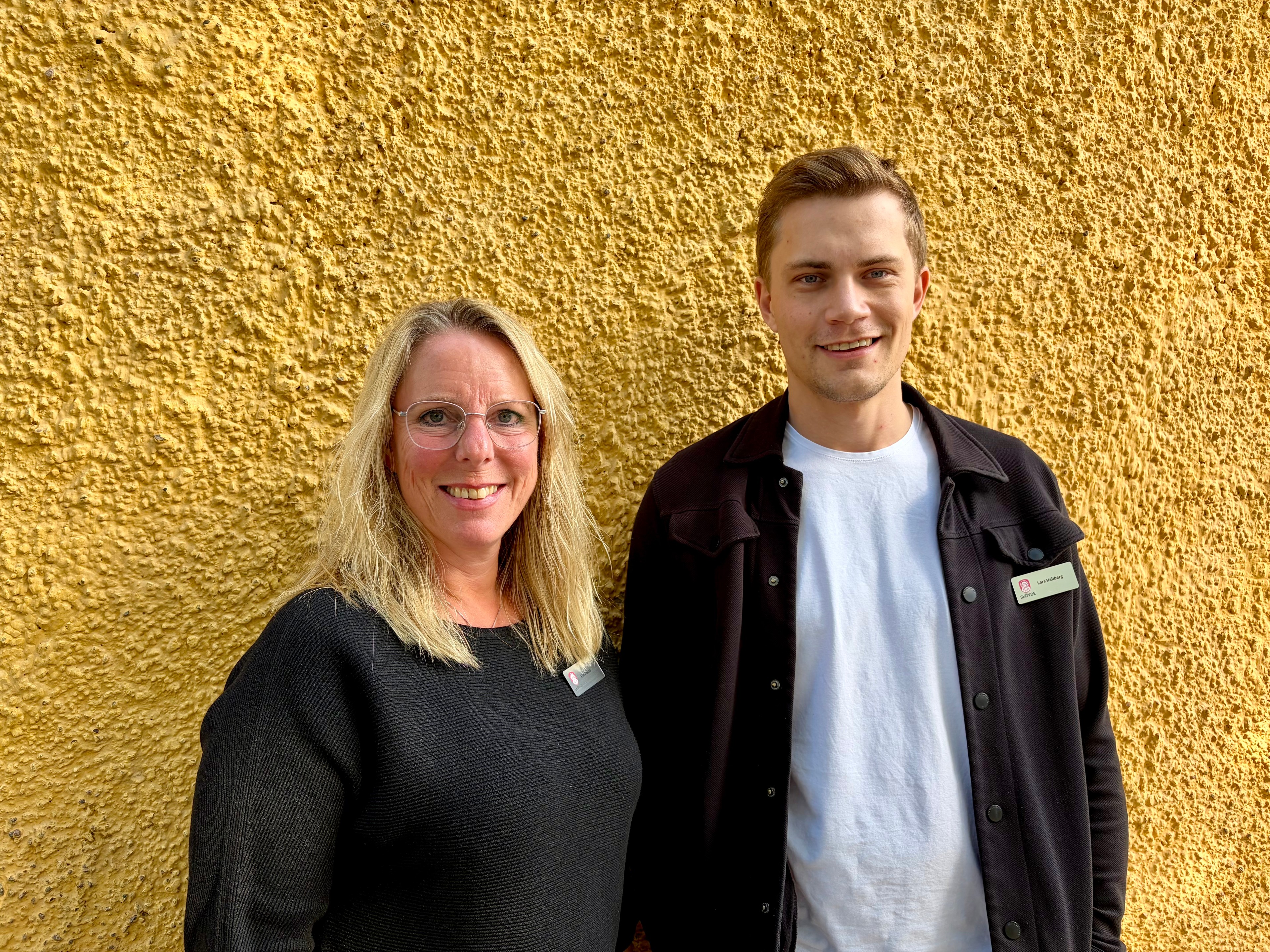 Elin Dalros och Lars Hallberg, valhandläggare