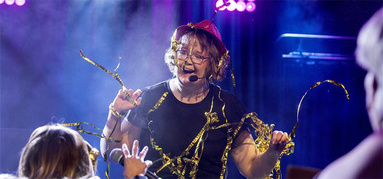 Sissela Åsberg, vinnare av Funkisfestivalen Skövde 2025