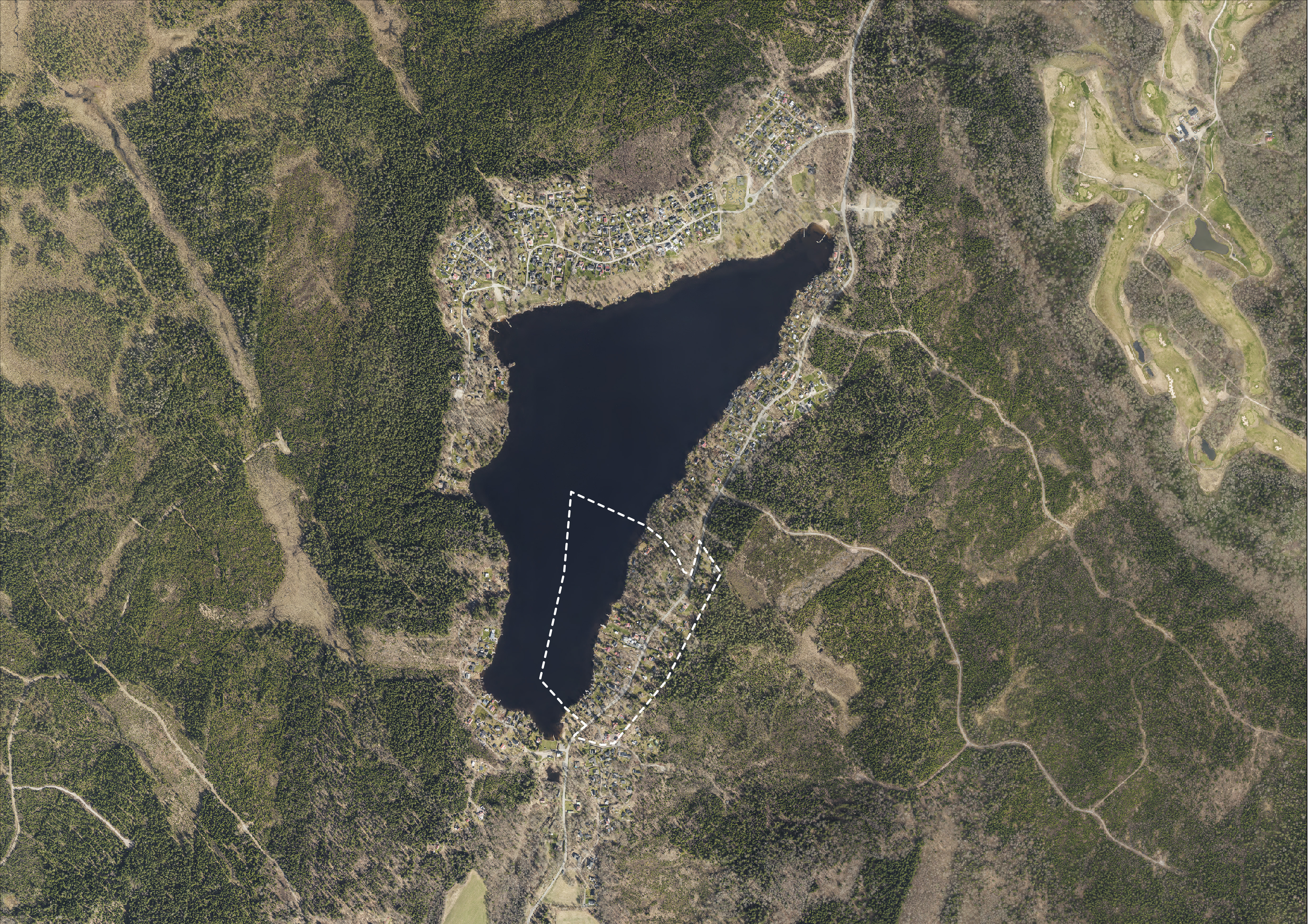 Översiktlig bild över Simjsöområdet